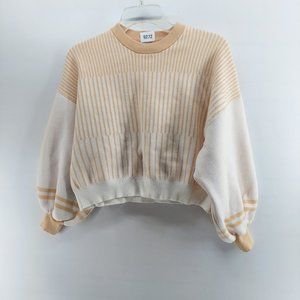 philosophy cropped midweight sweater size small